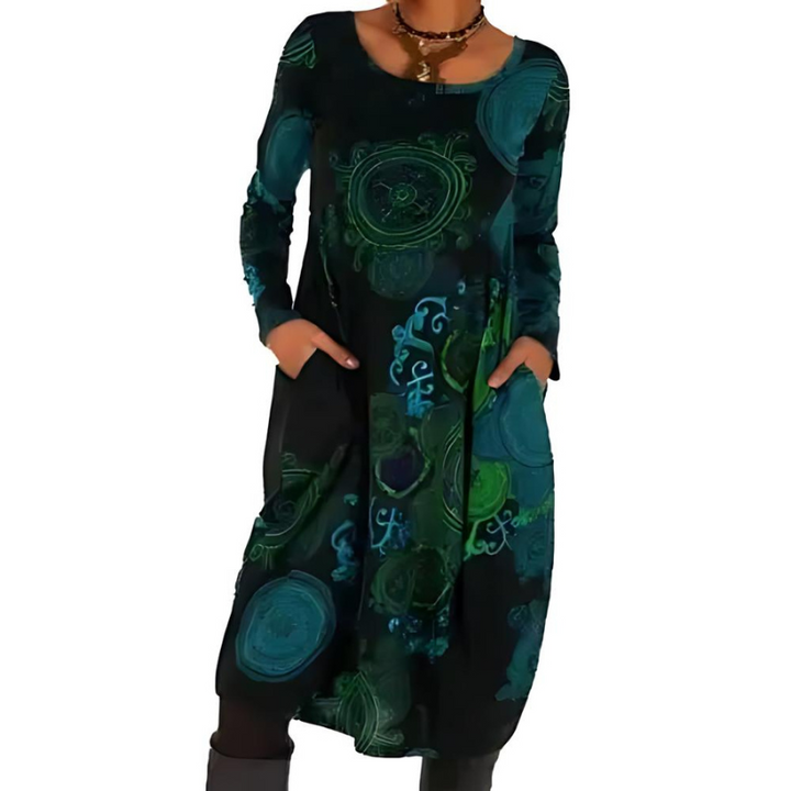 Georgia | Unique Bohemian-Inspired Winter Dress