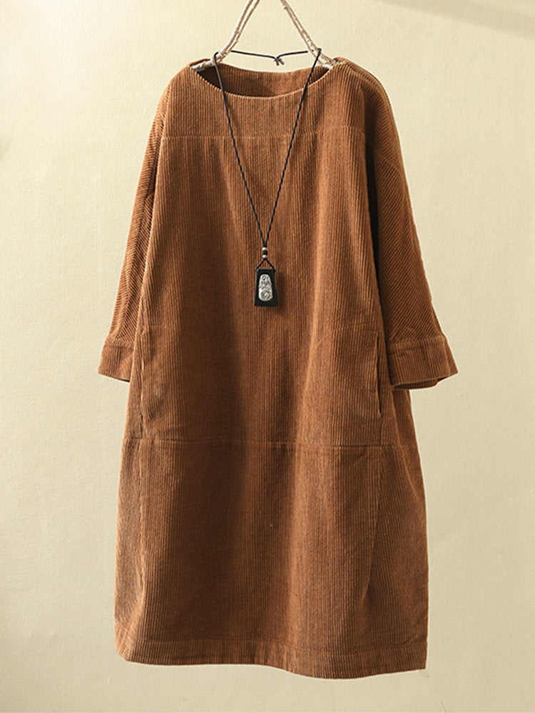 SADIE® | Relaxed Corduroy Dress