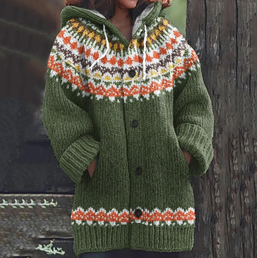 Mossy | Comfort Green Cardigan