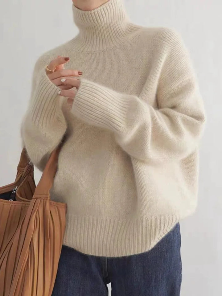 Amelia | Cashmere Turtleneck Sweater