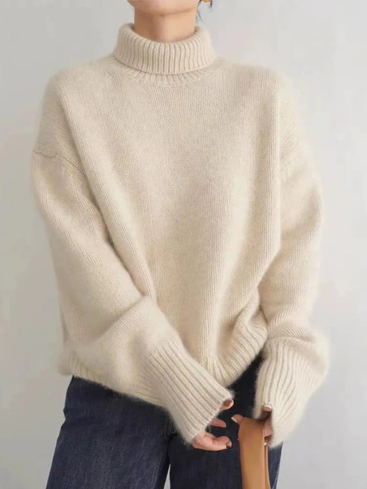 Amelia | Cashmere Turtleneck Sweater