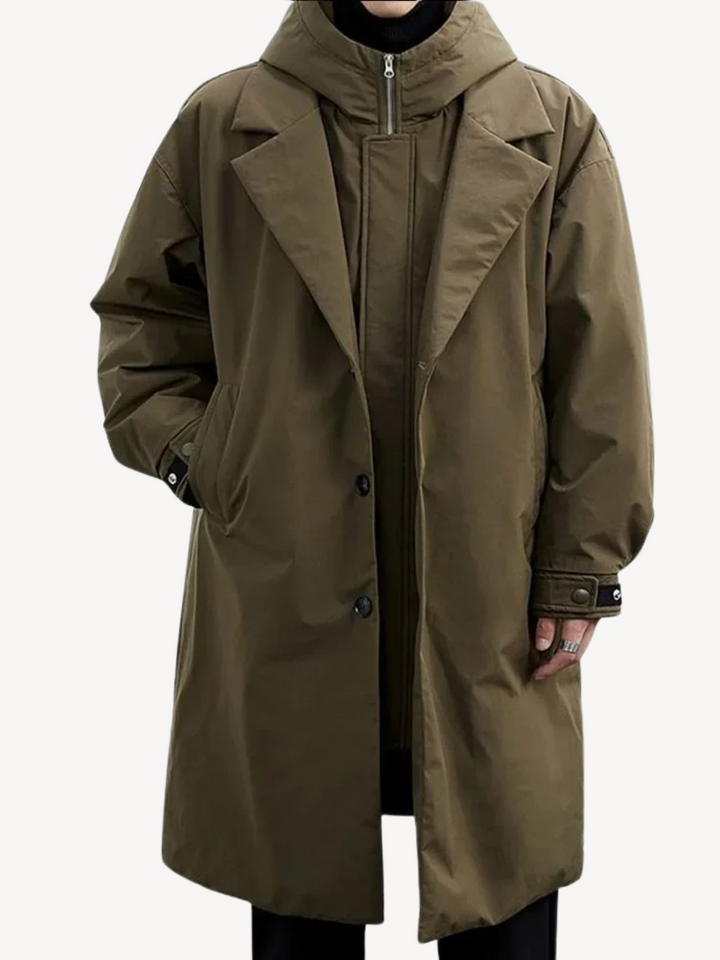 Jack | Classic Hooded Trench Coat