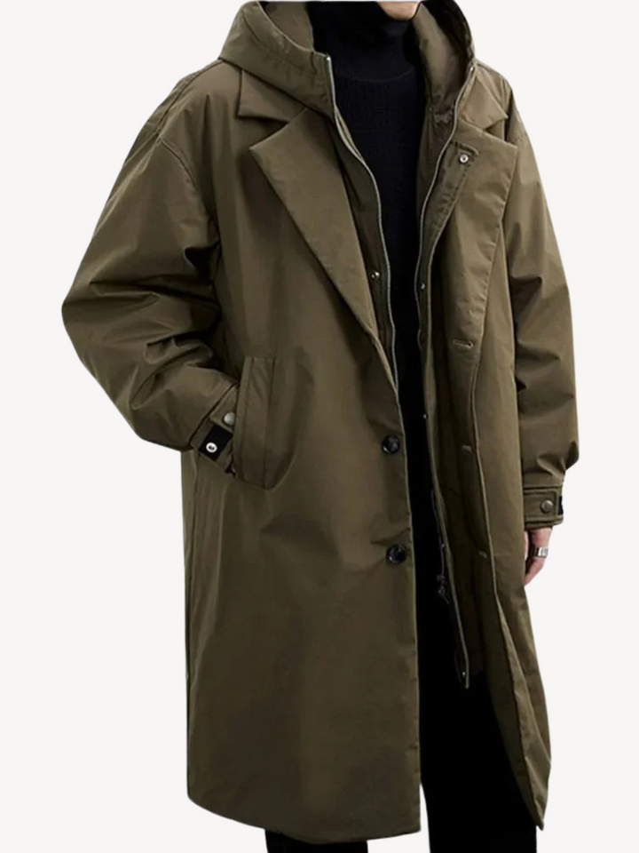 Jack | Classic Hooded Trench Coat