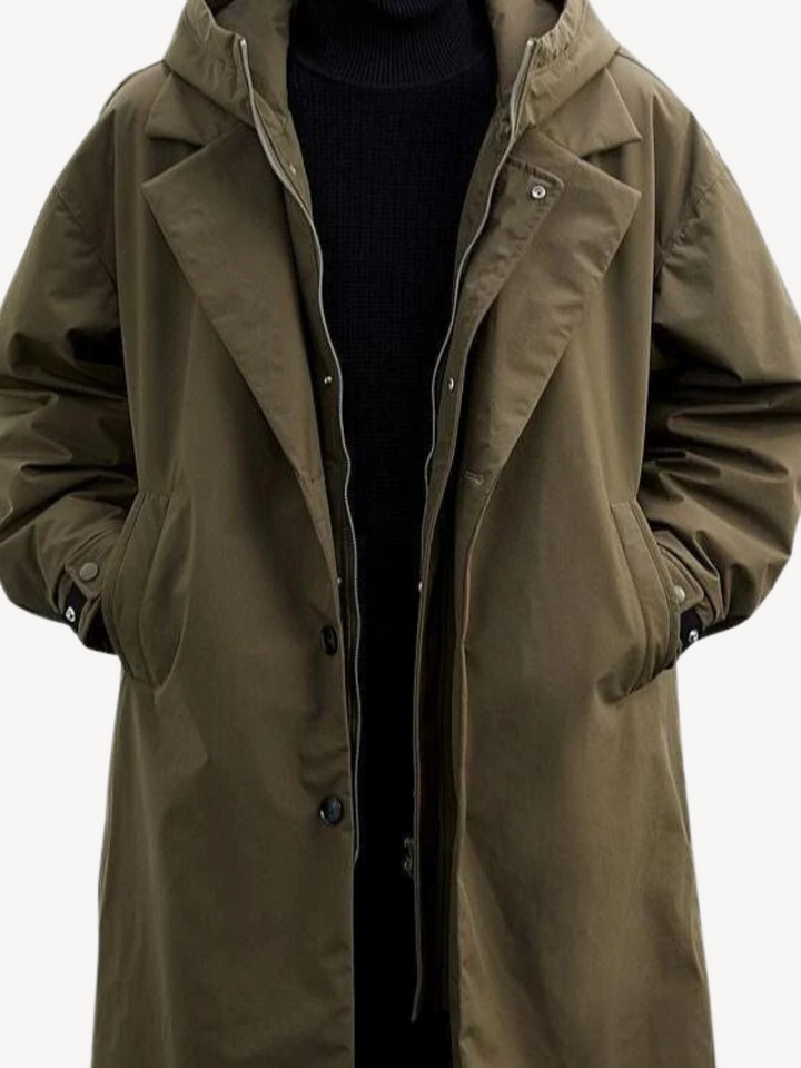 Jack | Classic Hooded Trench Coat