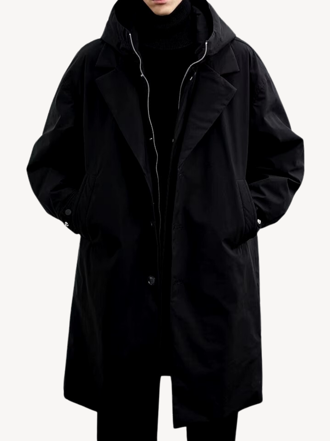 Jack | Classic Hooded Trench Coat