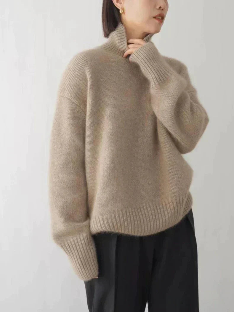 Amelia | Cashmere Turtleneck Sweater