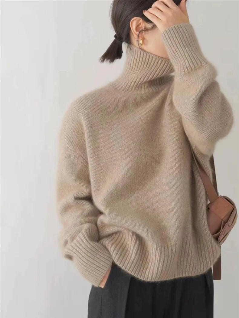 Amelia | Cashmere Turtleneck Sweater