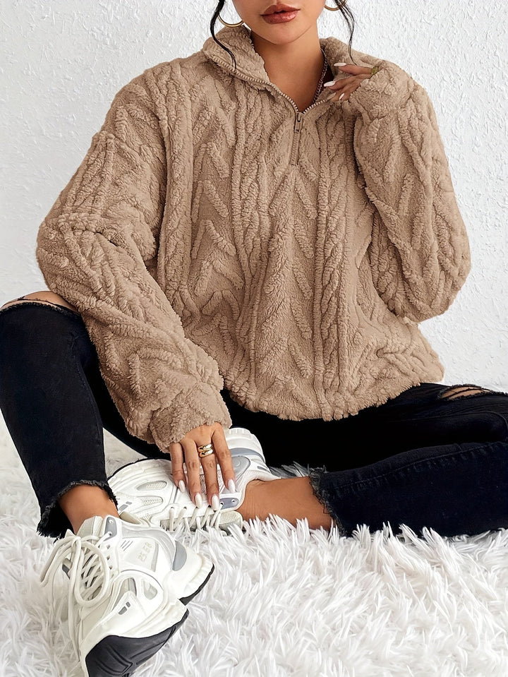 Lilian | Knit Half Zip Jumper