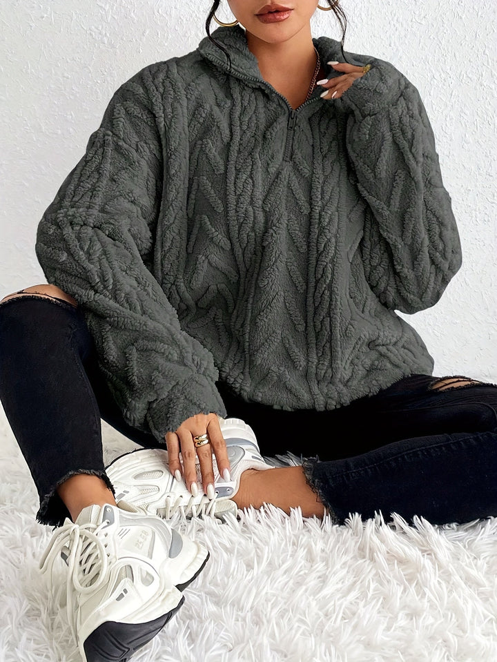 Lilian | Knit Half Zip Jumper