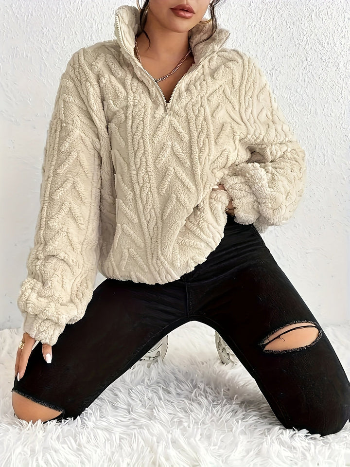 Lilian | Knit Half Zip Jumper