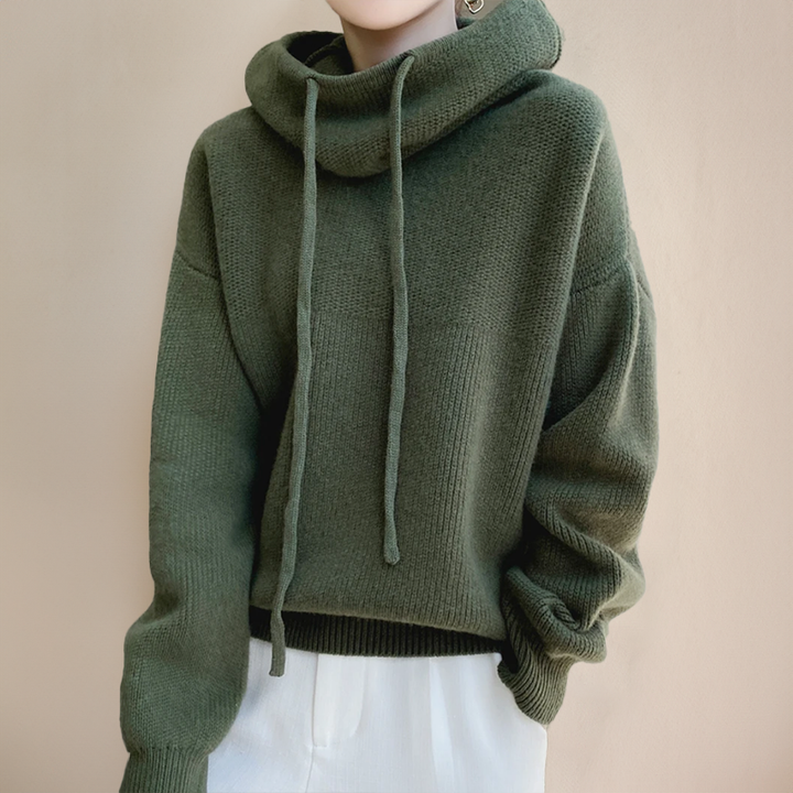 Alice | Cosy High-Neck Hoodie